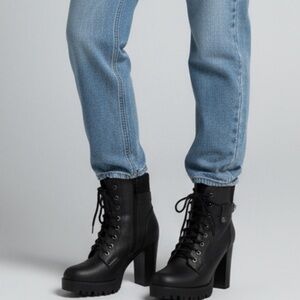 Lace-Up Combat style Boots
